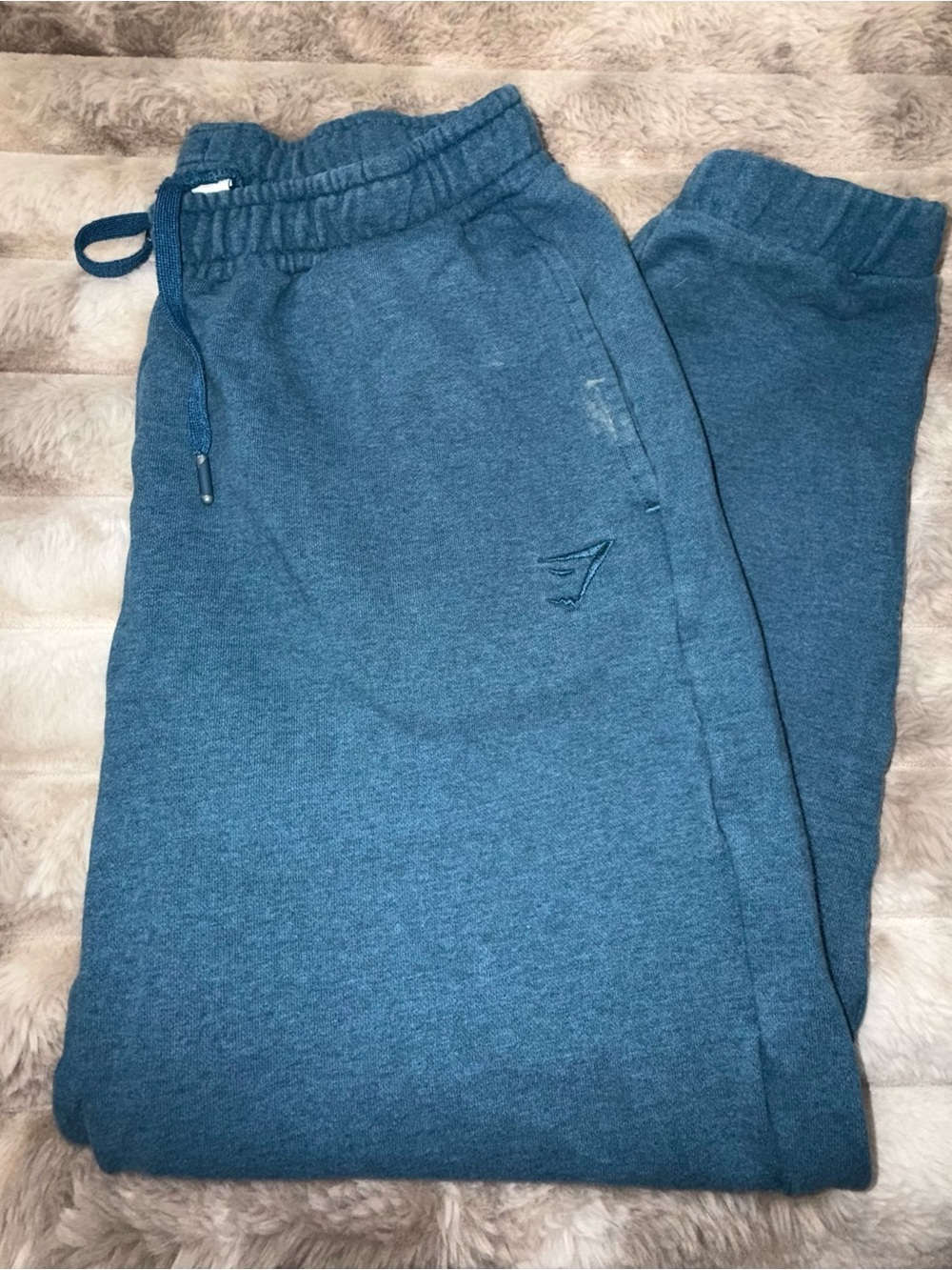 Gymshark Men's Joggers in Heather Teal